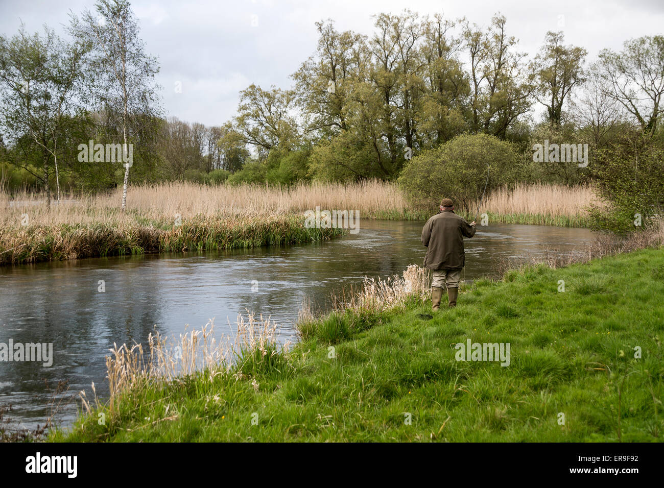 River test fisherman hi-res stock photography and images - Alamy