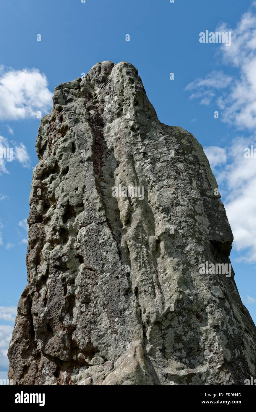 The Long Stone, Megalithic Monument, Mottistone, Isle of Wight, England, UK, GB Stock Photo Alamy