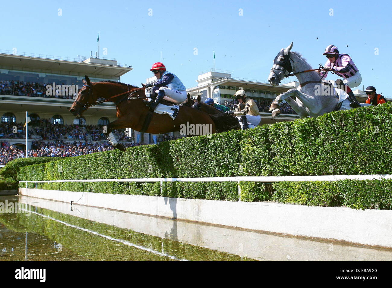 Jacques Ricou Jacques RICOU/Sam TWISTON DAVIES - 17.05.2015 - Grand Steeple Chase de ...