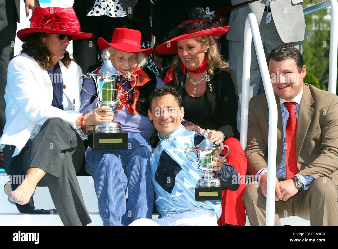 Jacques Ricou Joie Jacques RICOU/Magalen BRYANT - 17.05.2015 - Grand Steeple Chase de ...