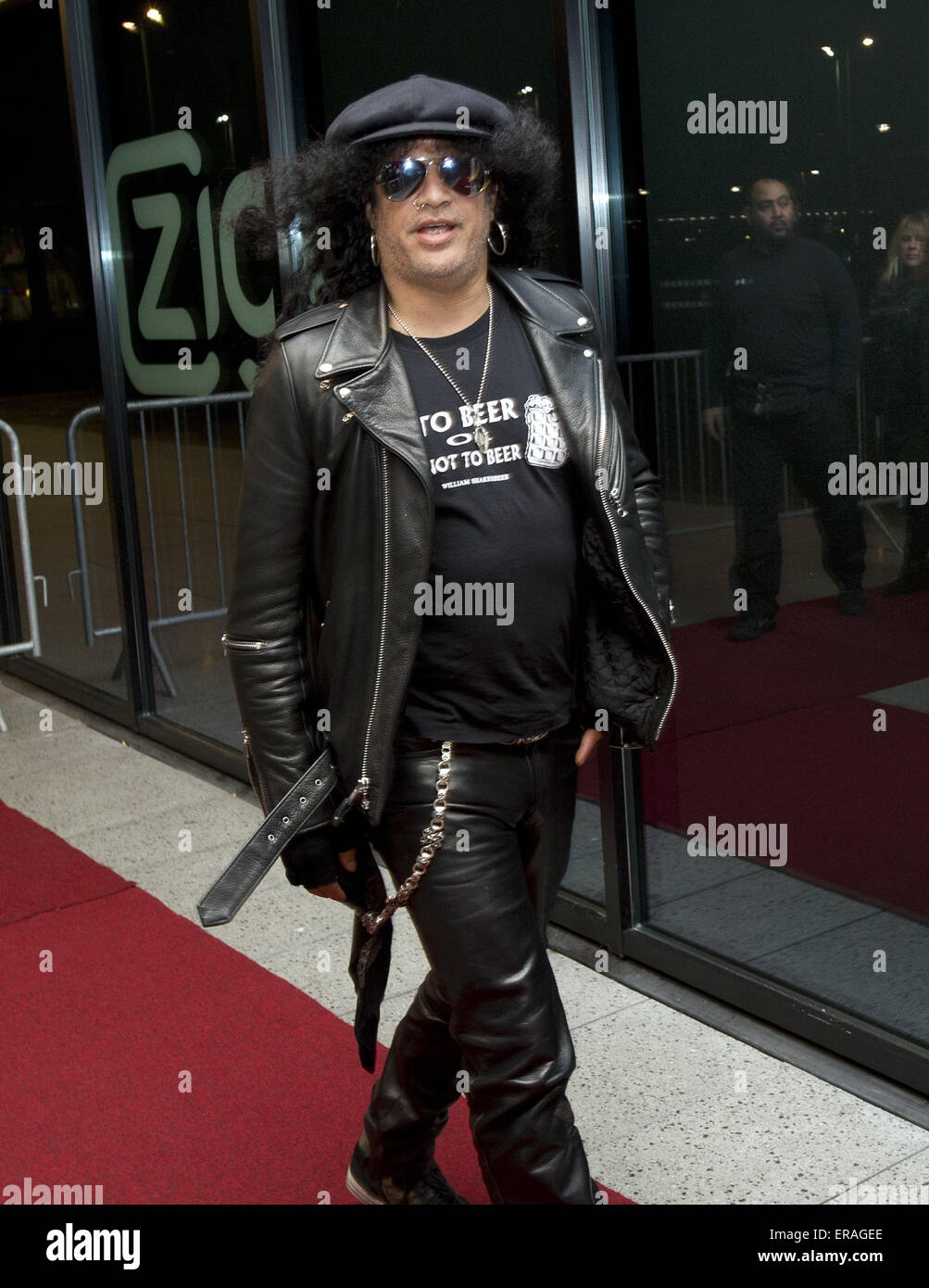 Rock icon Slash wins the Sena European Guitar Award 2014 held at Club Ziggo  Featuring: Slash Where: Amsterdam, Netherlands When: 25 Nov 2014 Credit:  WENN.com Stock Photo - Alamy