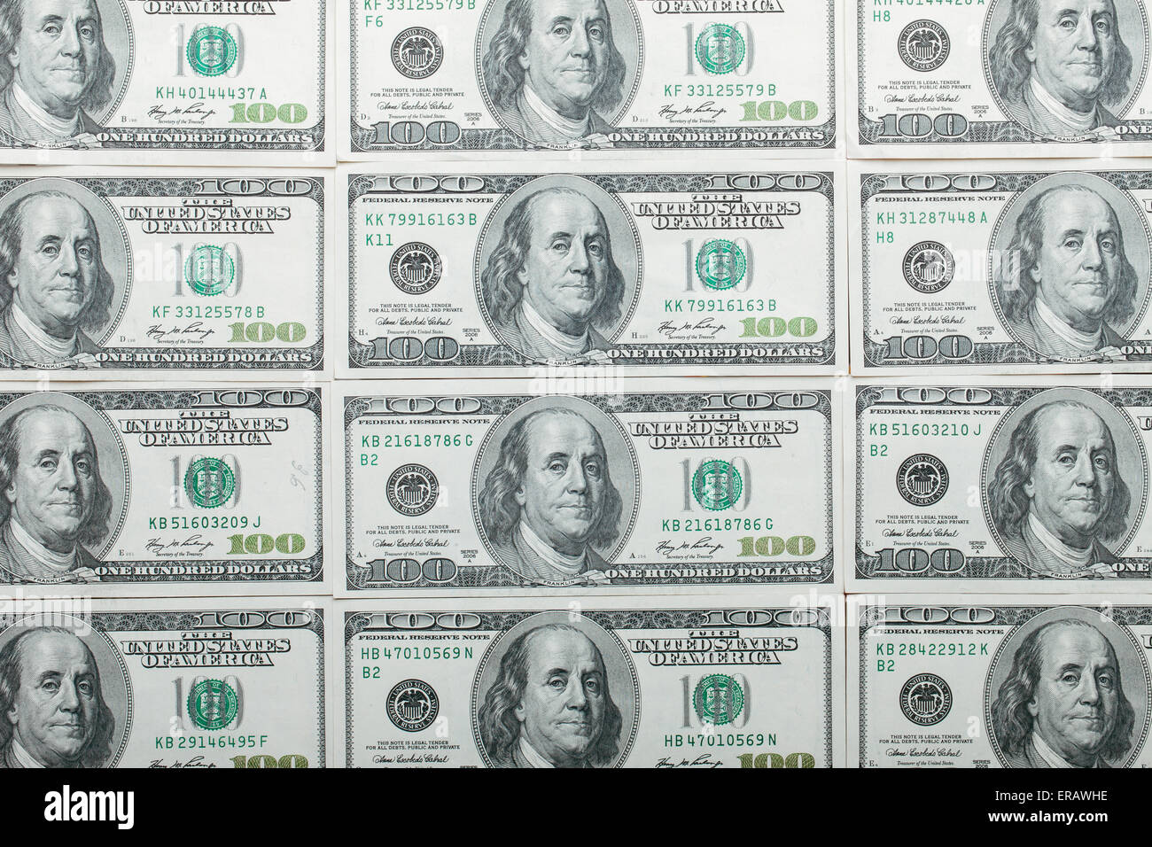 100 dollar bill with hole hi-res stock photography and images - Alamy