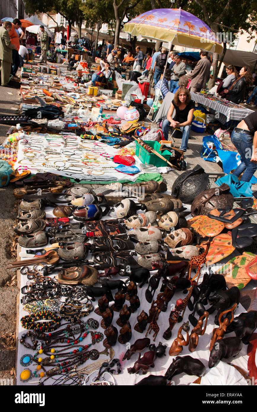 Feira da Ladra, or thieves market, in Lisbon display picture 1