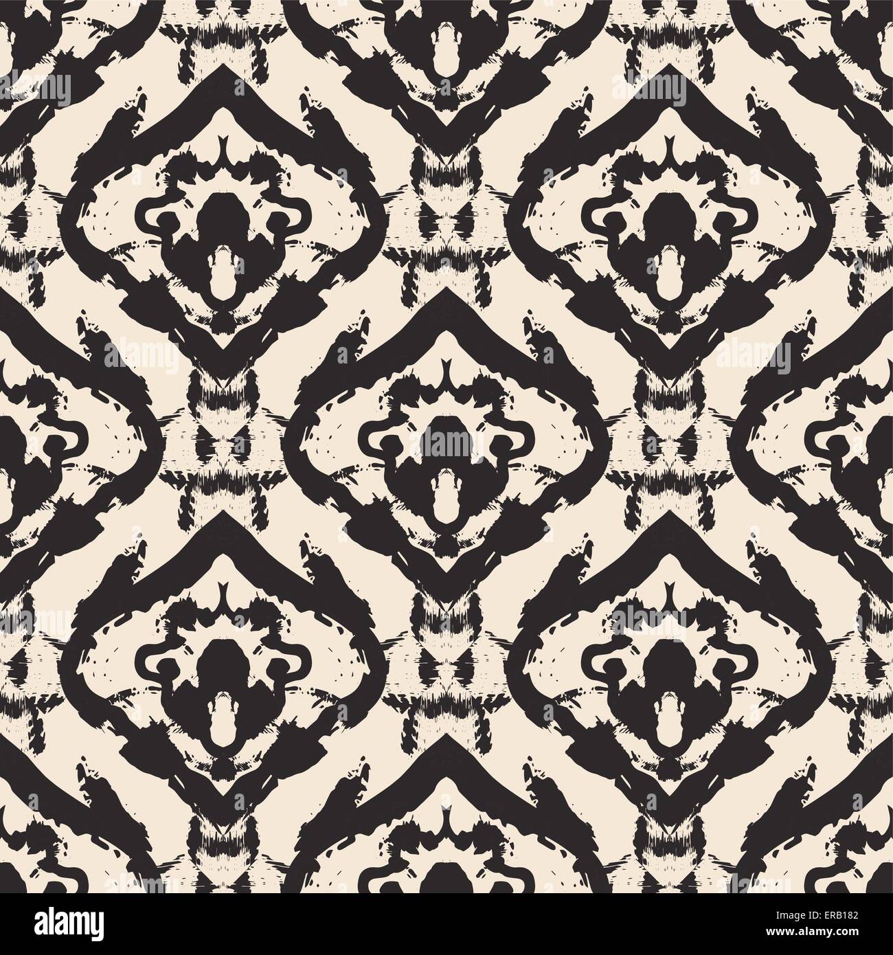 Hand drawn painted seamless pattern Stock Vector Image & Art - Alamy