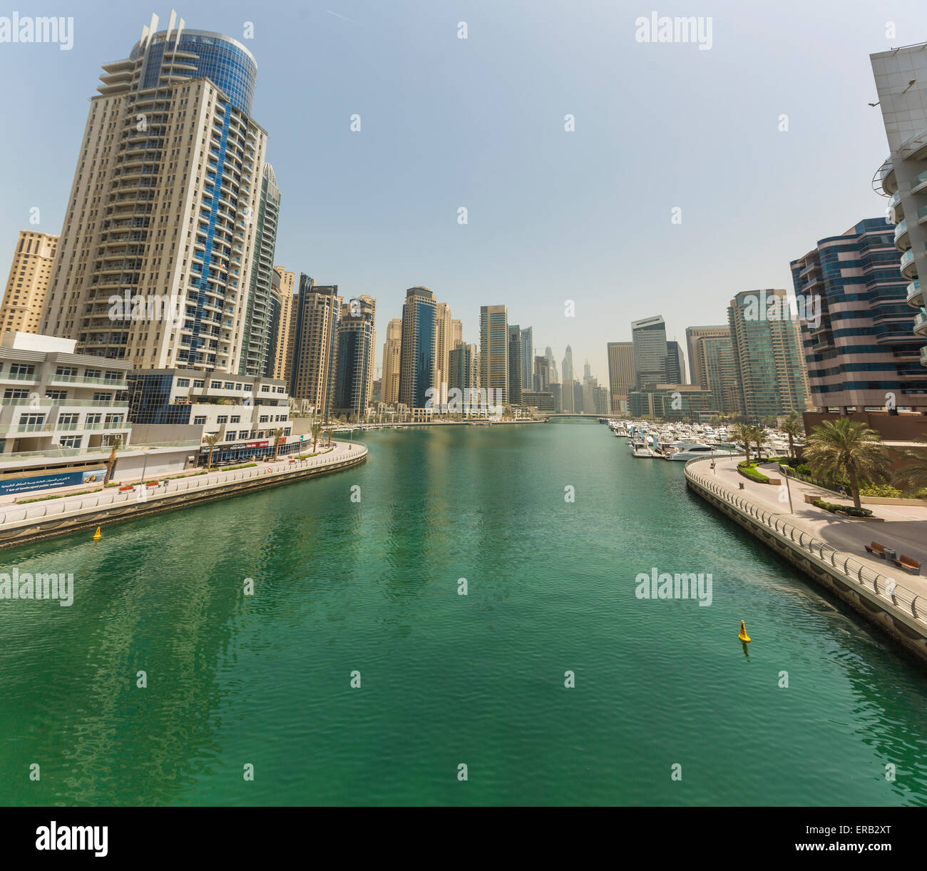Dubai Marina in Dubai, UAE Stock Photo Alamy