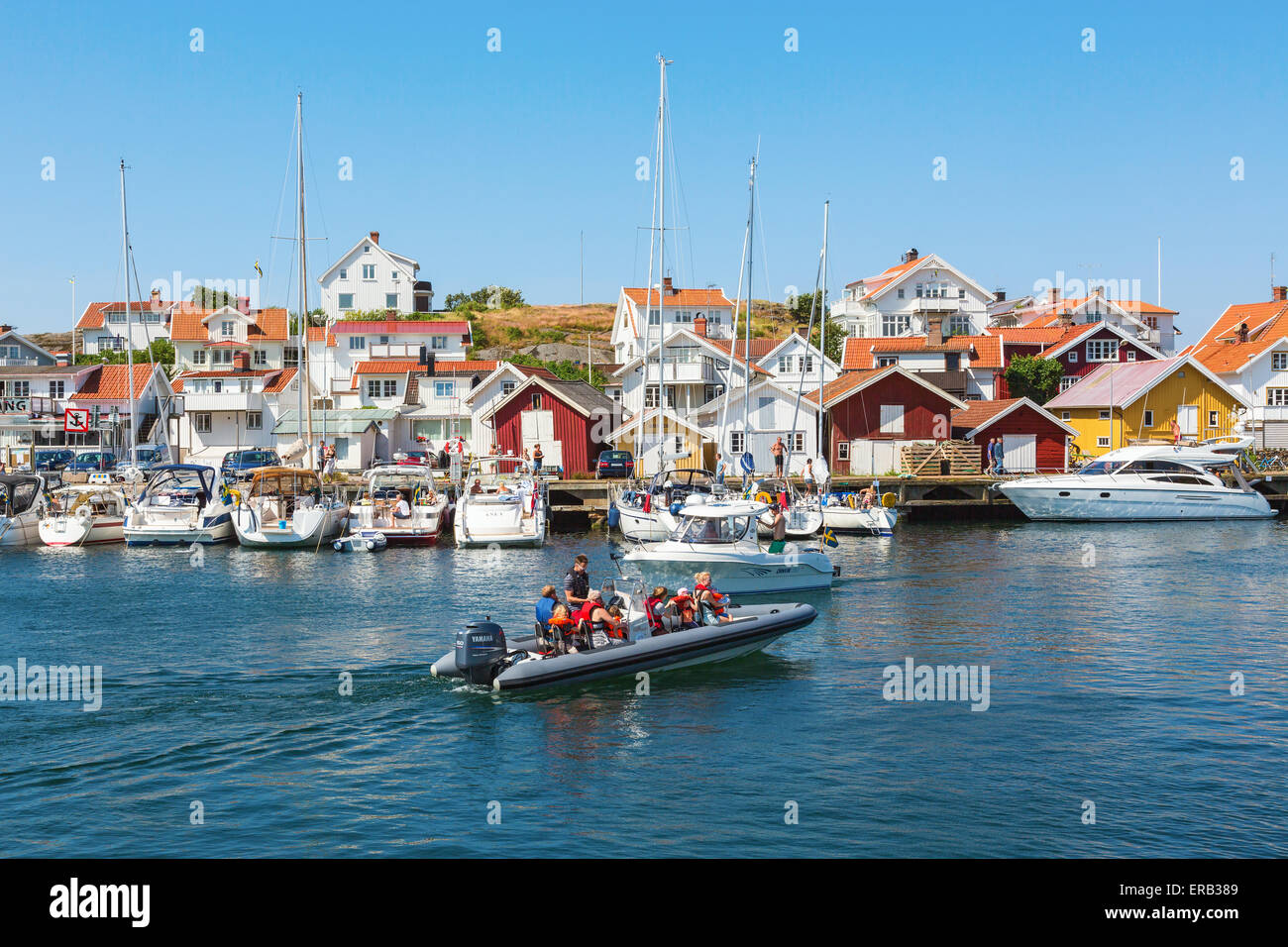 Inflatable boat children hi-res stock photography and images - Alamy