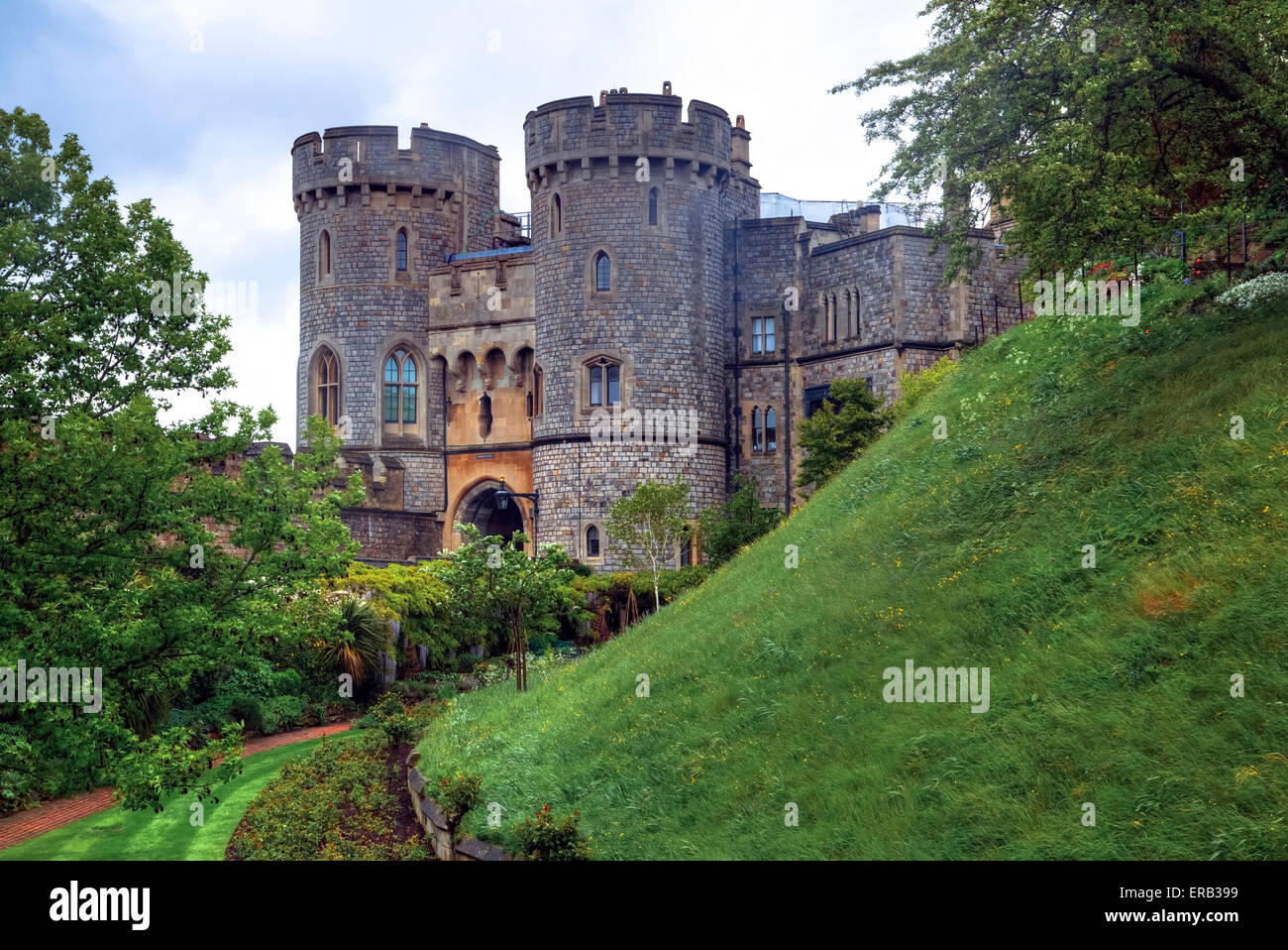 Windsor Castle, Windsor, Berkshire, England, UK Stock Photo