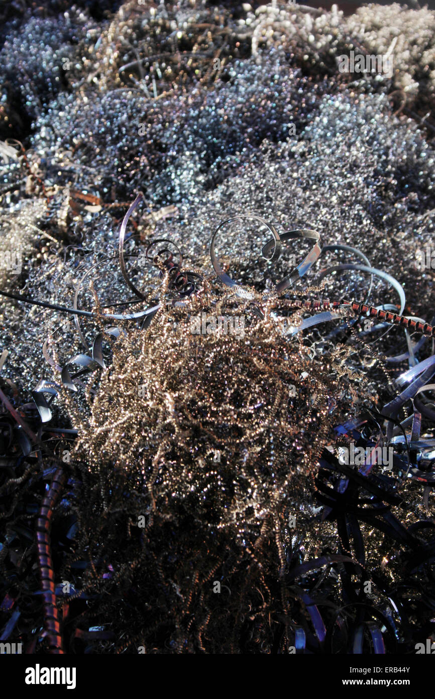 Swarf Example Twisted swarf hi-res stock photography and images - Alamy