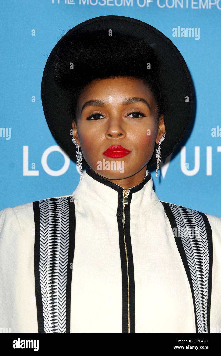 Los Angeles California Usa 30th May 2015 Janelle Monae Museum Of Contemporary Art Los 0407