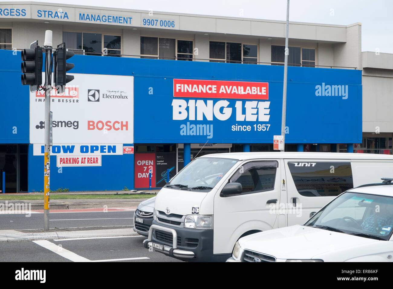 Bing Lee, electrical and household goods store in Brookvale,Sydney