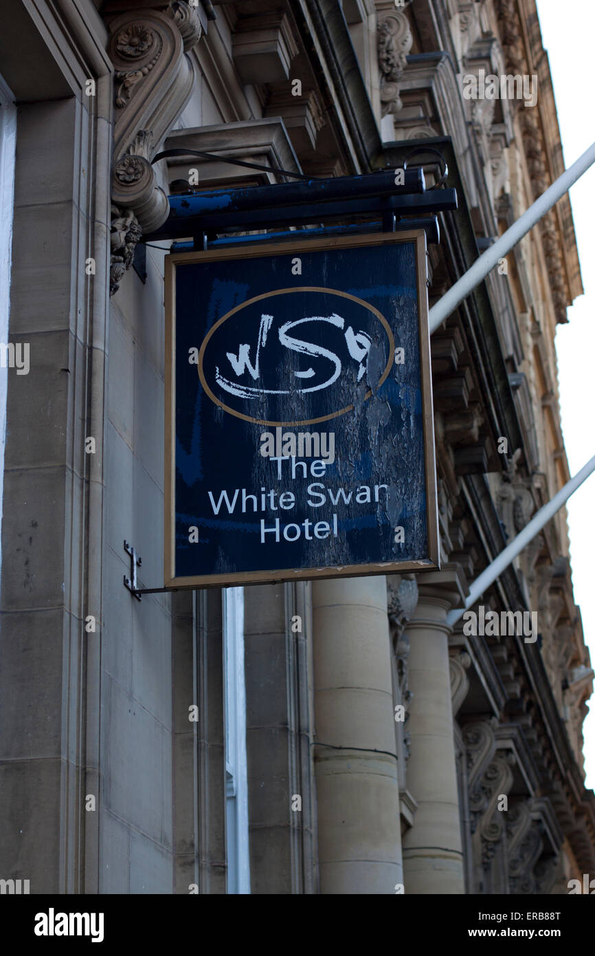 The White Swan Hotel Stock Photo