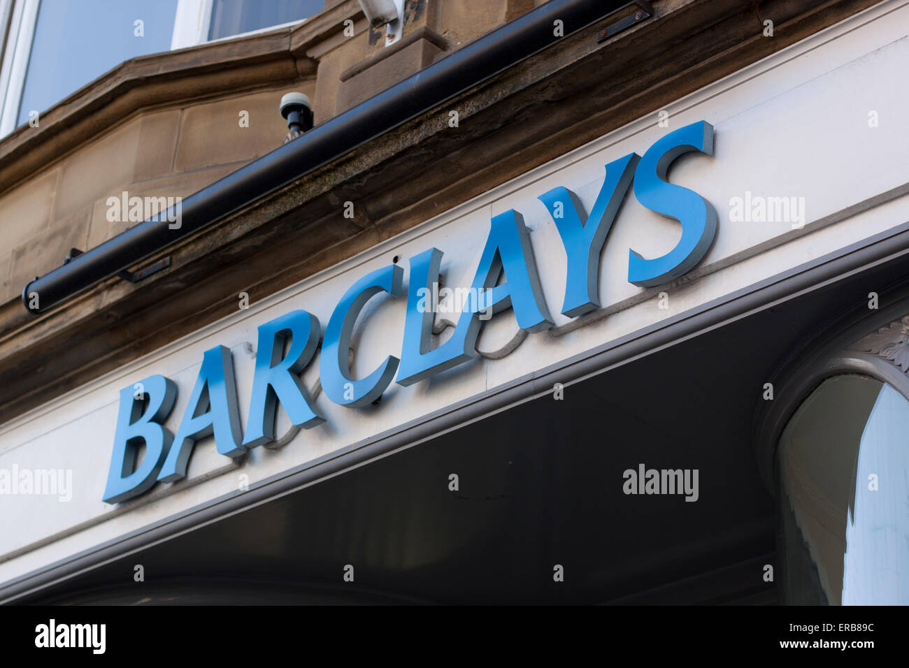 Barclays bank Shop sign Stock Photo