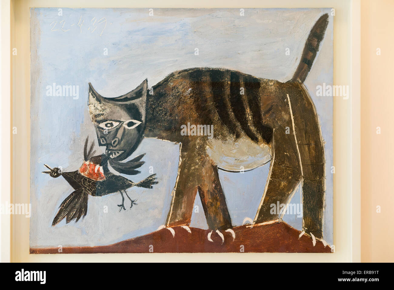 Chat saisissant un oiseau (Cat Catching a Bird) Musée National Picasso