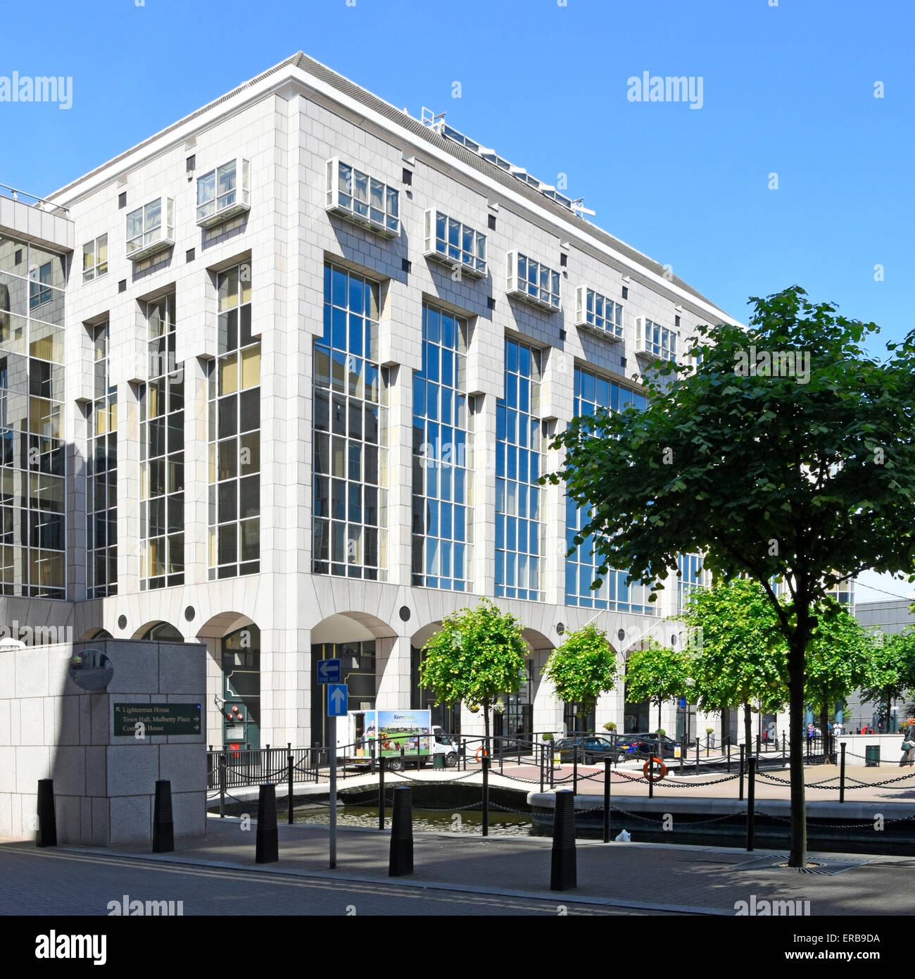 Tower Hamlets Town Hall Mulberry House council offices in modern