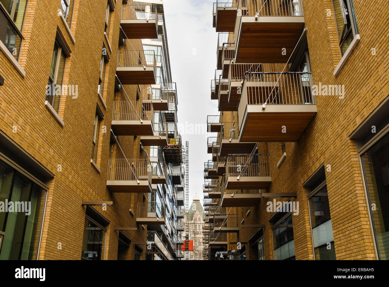 two opposite houses, London, UK Stock Photo Alamy