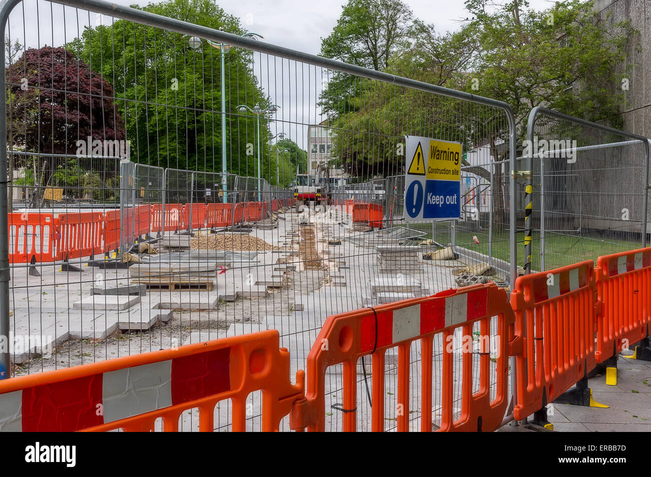 Keep Out Sign,Job,fence,warning,construction,zone,street,repairing