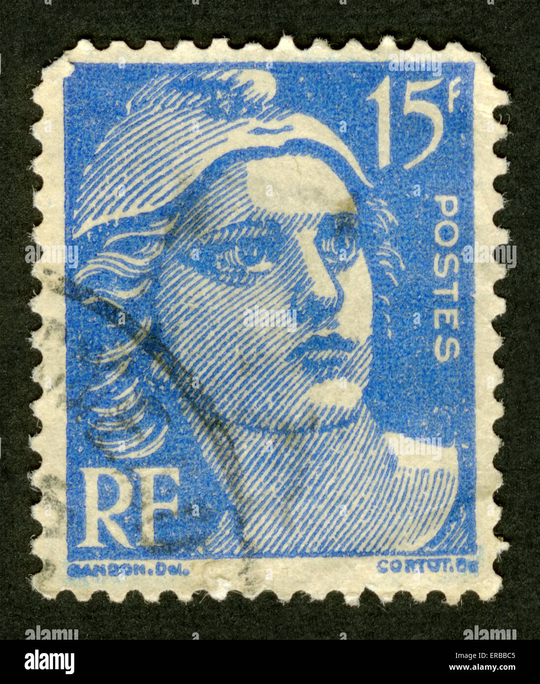 Marianne postage stamp stamps hi-res stock photography and images - Alamy