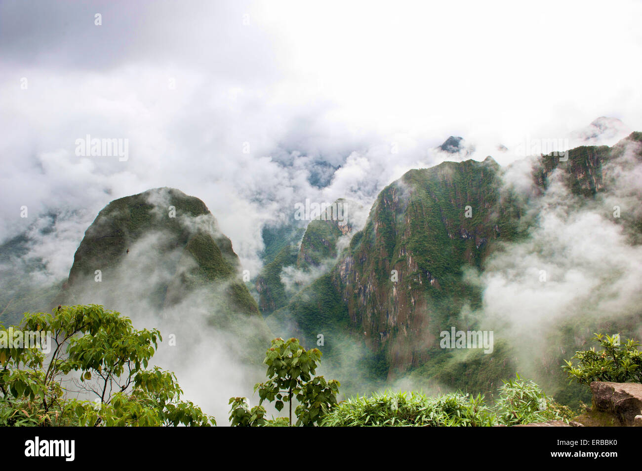 View From Machu Picchu Stock Photo - Alamy