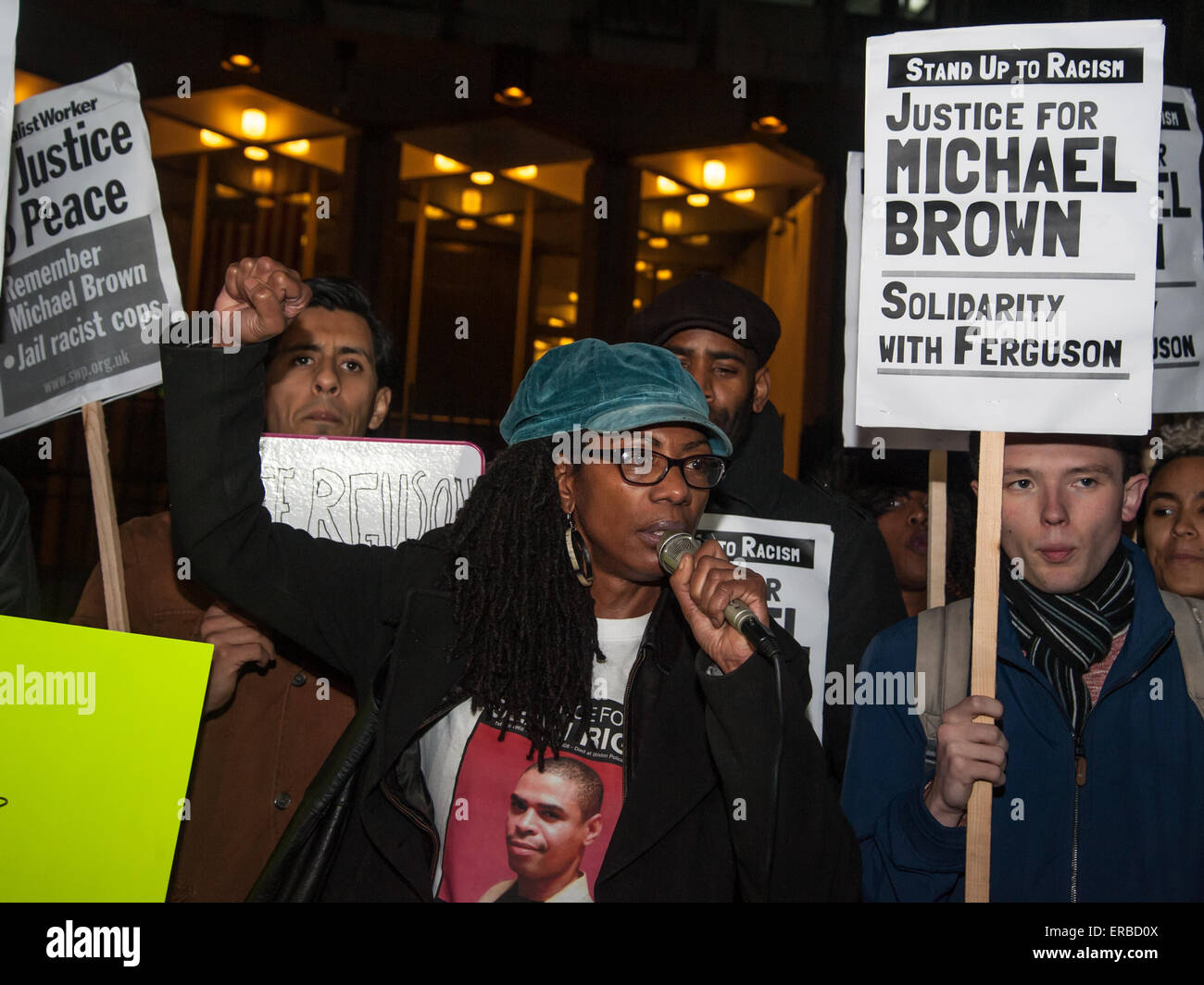 Marcia Riggs, sister of Sean Riggs who died in police custody, and ...
