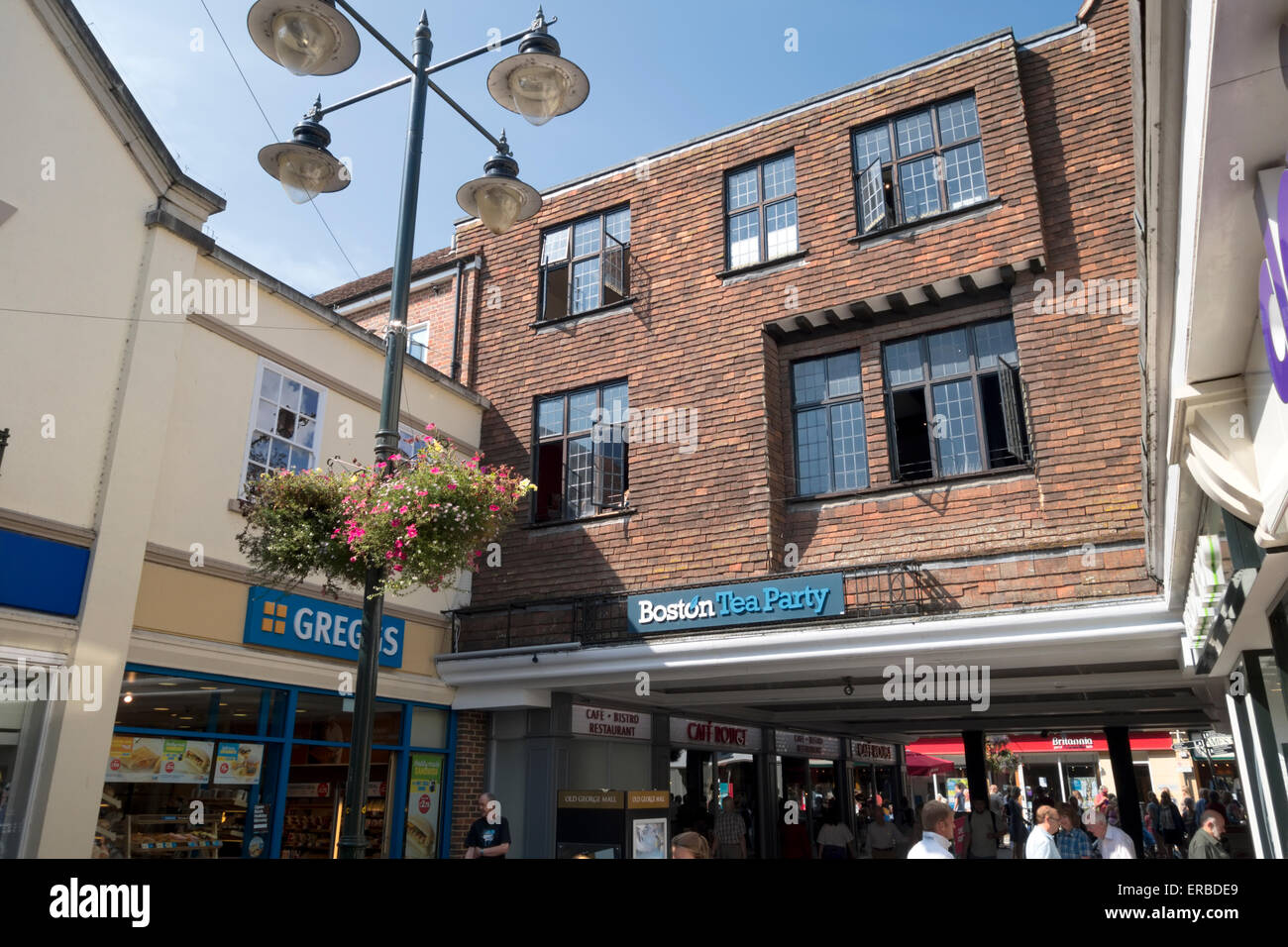 Old George Mall shopping centre in the city of Salisbury, Wiltshire ...