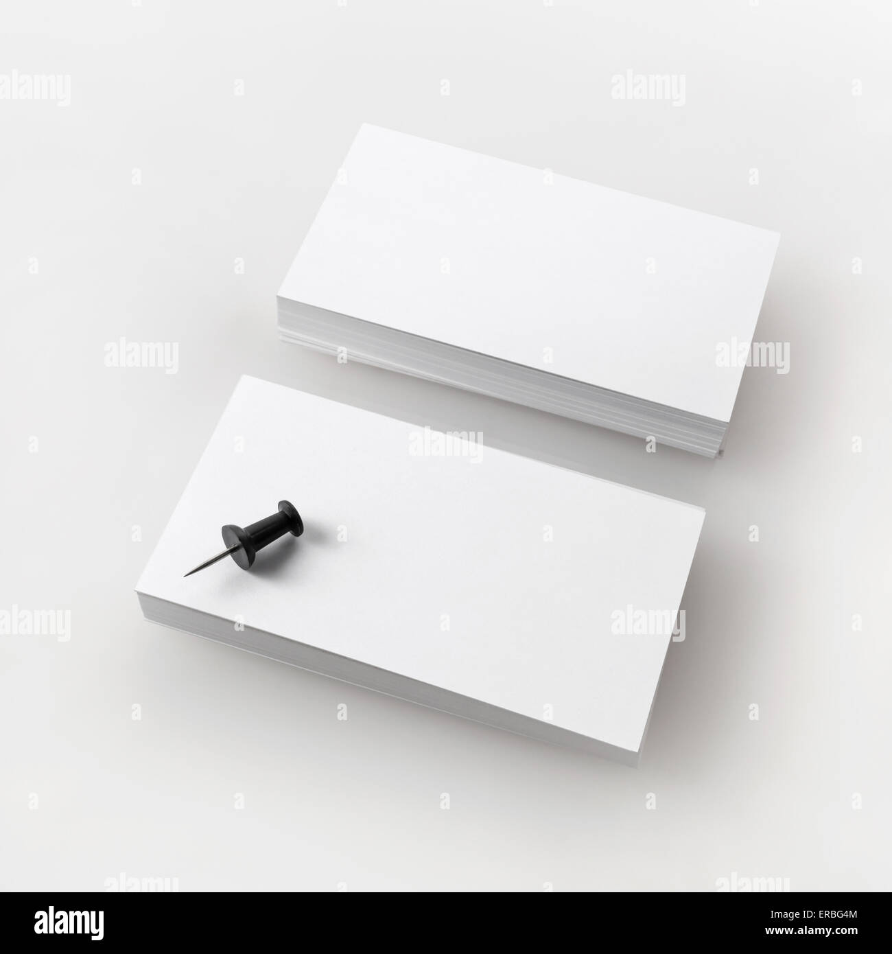 Blank Business Cards Template For Branding Identity Clipping Path Blank business cards template for branding identity clipping path