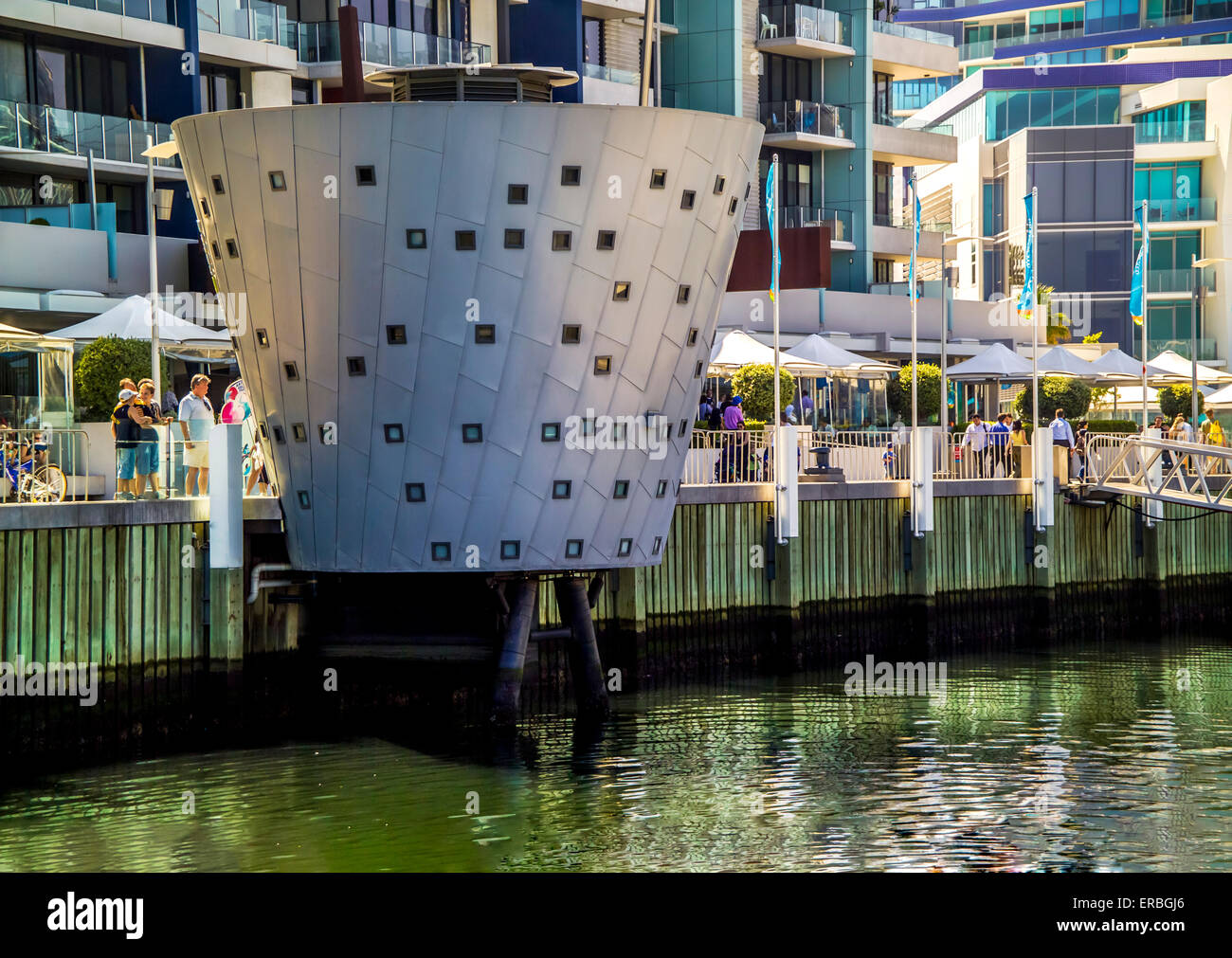 Docklands waterfront, Melbourne Australia Stock Photo Alamy