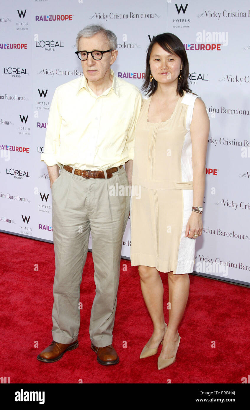 Soon-Yi Previn and Woody Allen Stock Photo - Alamy