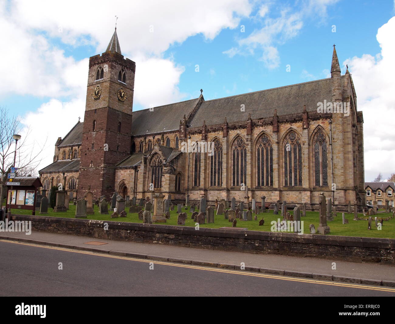 Dunblane Cathedral in Scotland UK Stock Photo