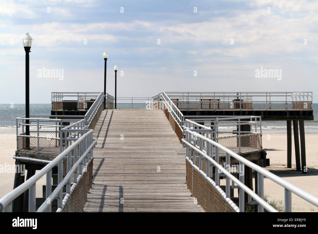 Fishing Pier, Wildwood Crest, New Jersey Stock Photo Alamy