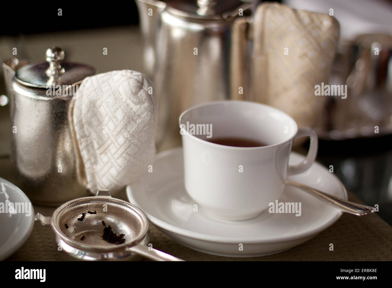 Afternoon tea at the InterContinental Hong Kong Stock Photo