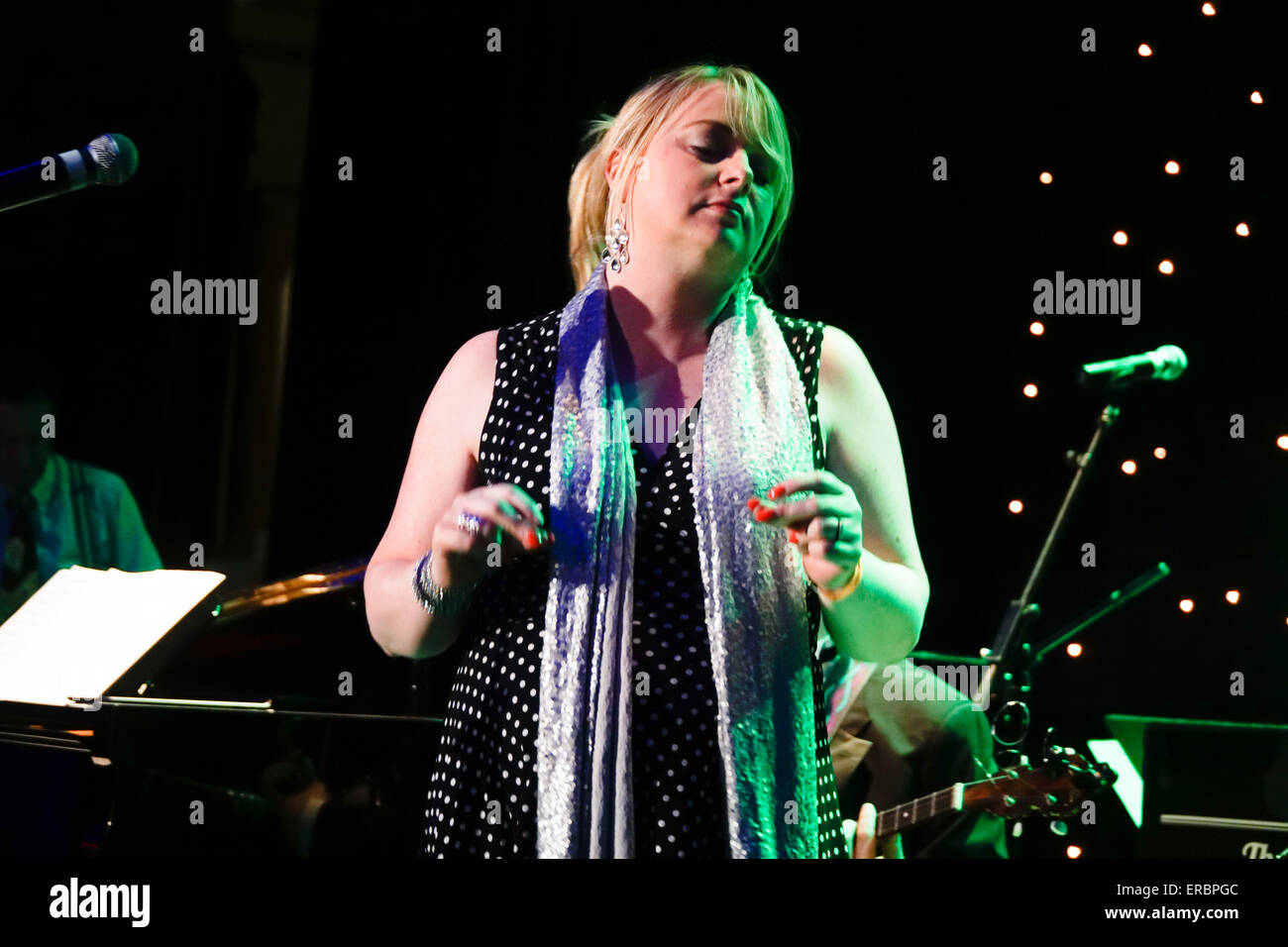 London, UK. 31st May, 2015. The Shirt Tail Stompers preforms at the ...