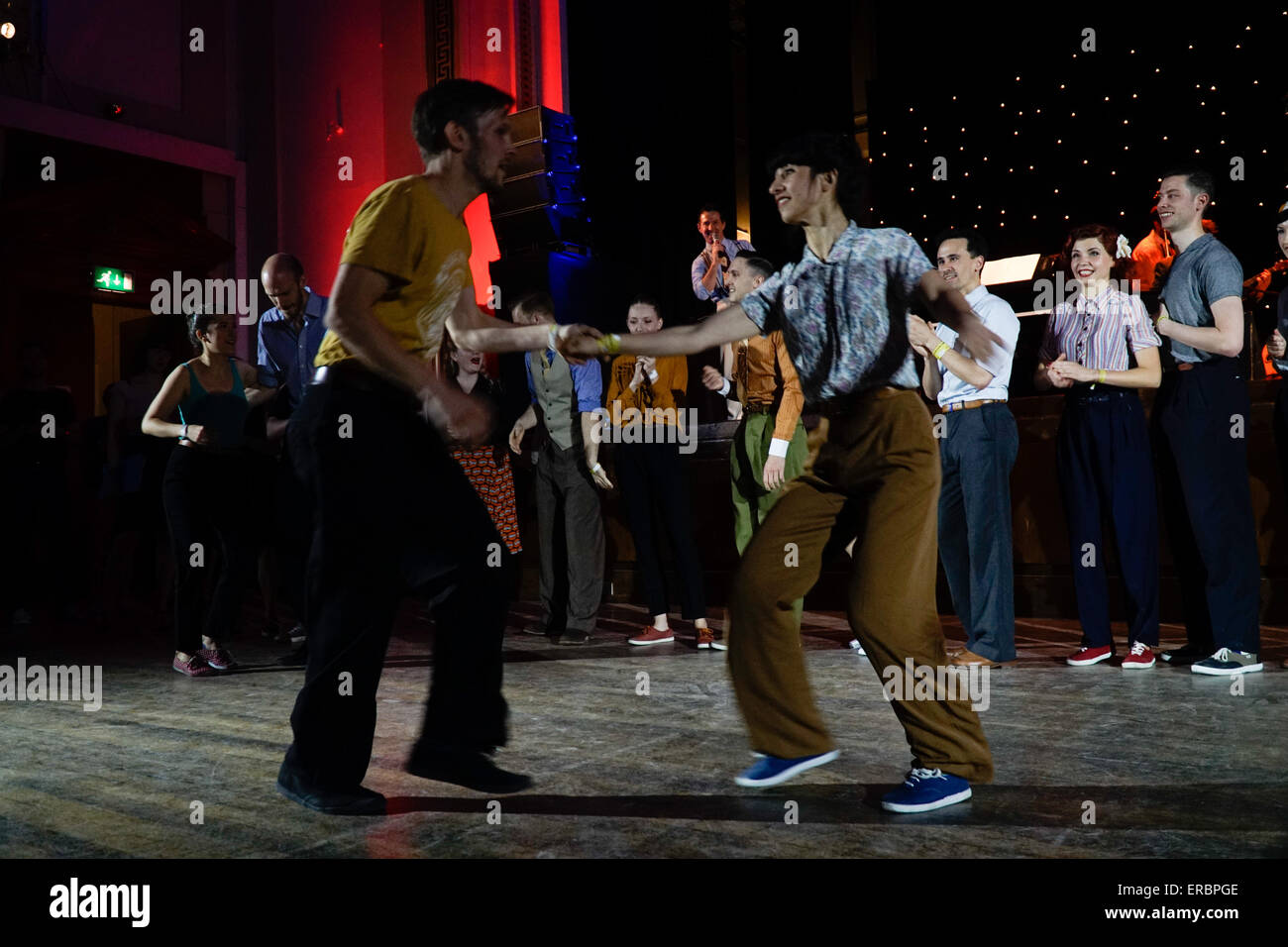 London, UK. 31st May, 2015. Hundreds of Swing Dances fans attends the ...