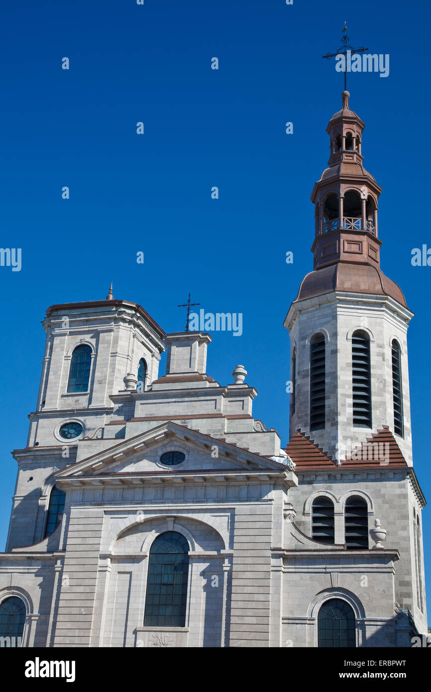 Notre-Dame de Québec Cathedral, Quebec City, Canada Stock Photo - Alamy