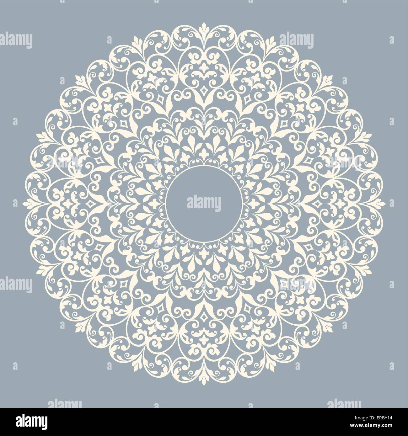 Ornamental round lace pattern Stock Vector Image & Art - Alamy