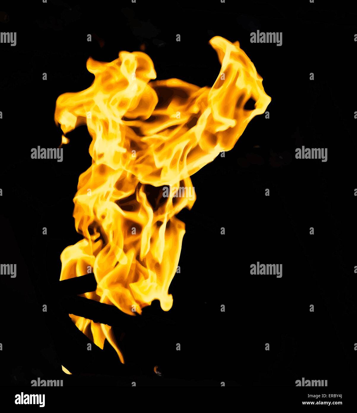 Fire in vector format Stock Vector Image & Art - Alamy