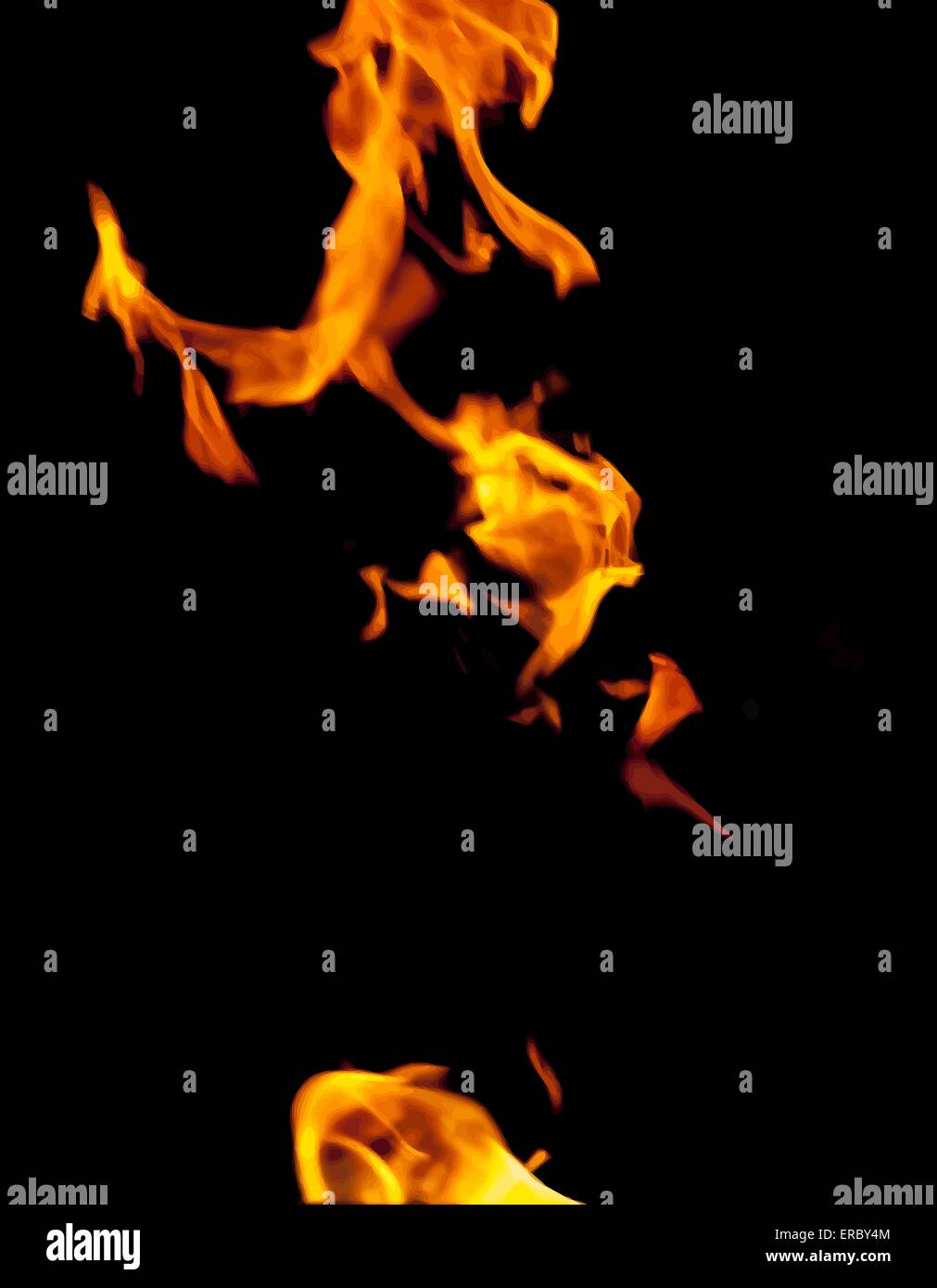 Fire in vector format Stock Vector Image & Art - Alamy
