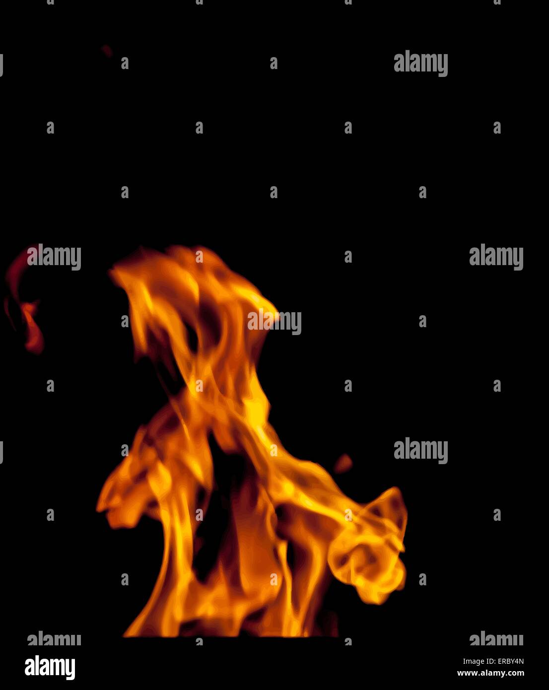 Fire in vector format Stock Vector Image & Art - Alamy