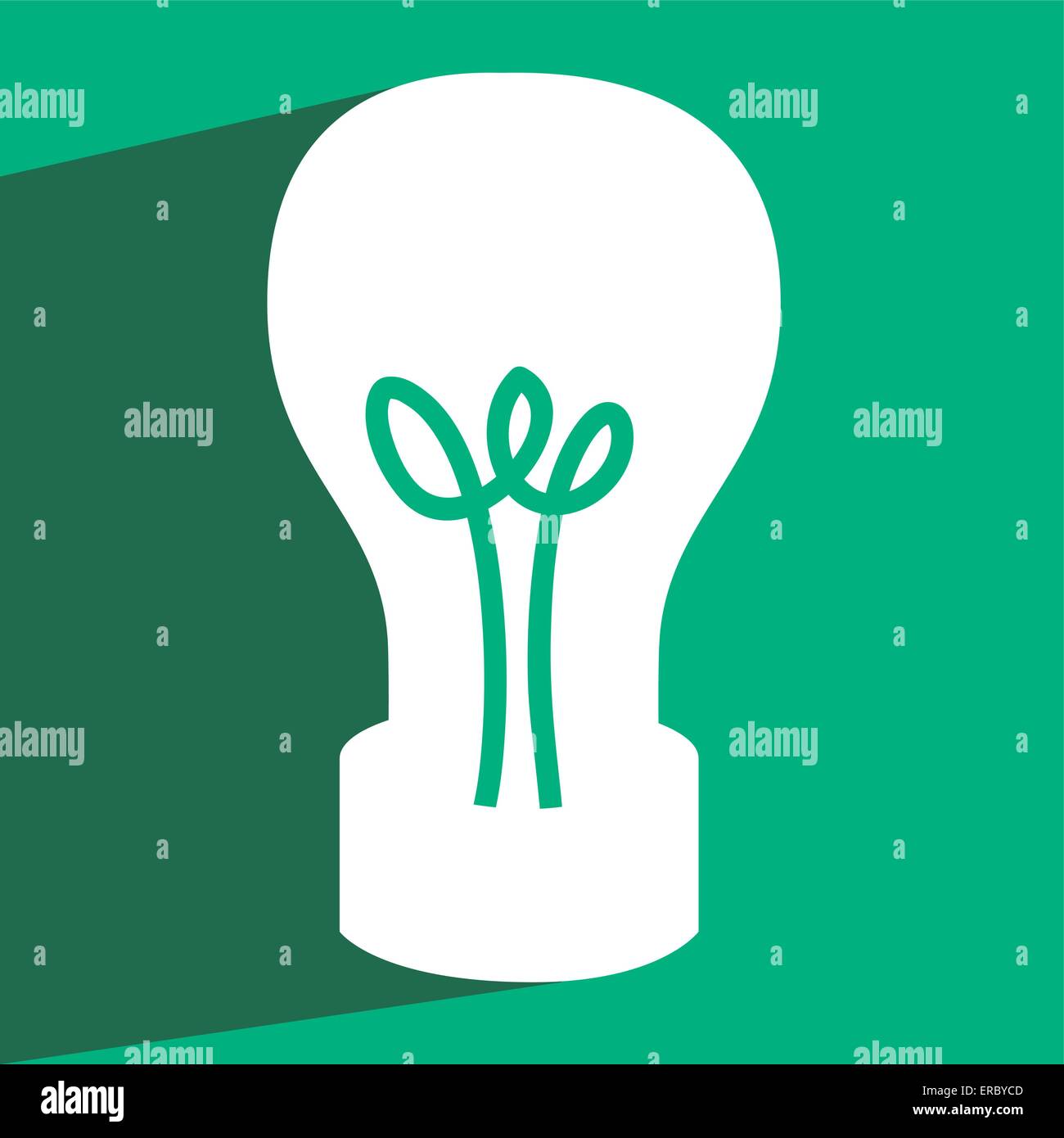 Vector illustration of a light bulb icon. Idea and innovation concept ...