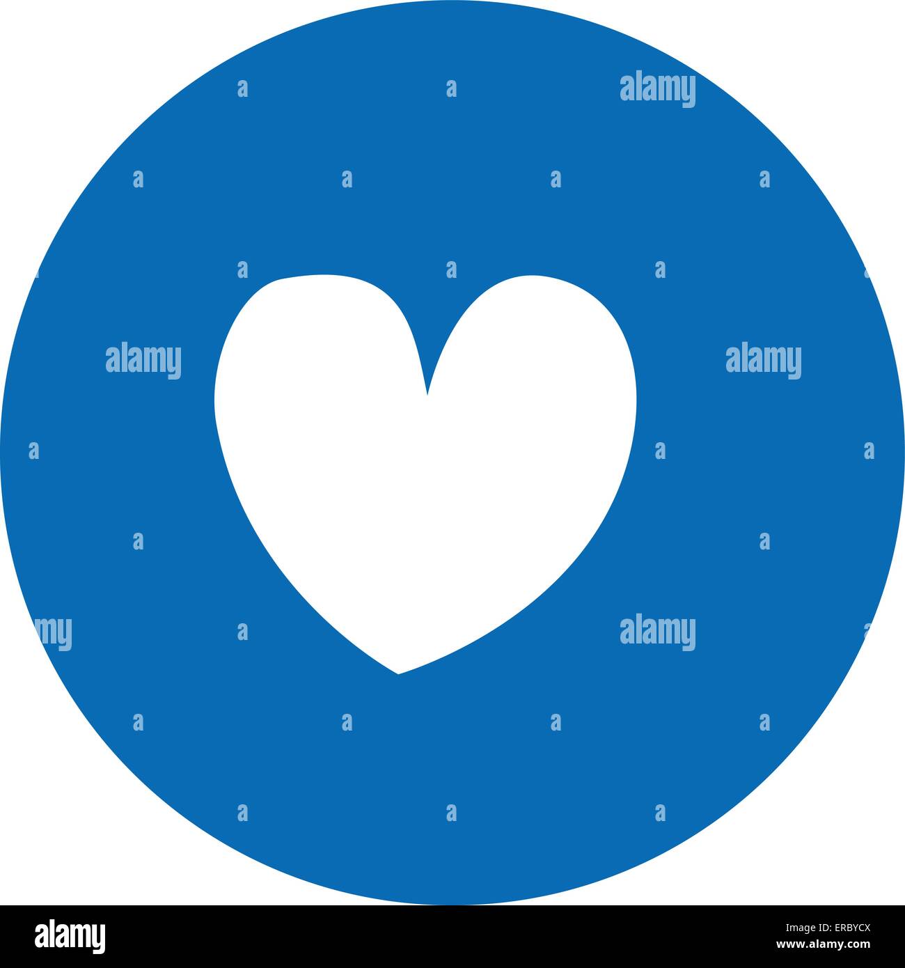 Vector illustration of a heart shape icon. Love concept. Stock Vector
