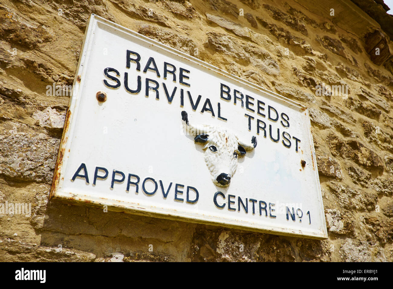 Rare Breeds Survival Trust Plaque Cotswold Farm Park Bemborough Farm