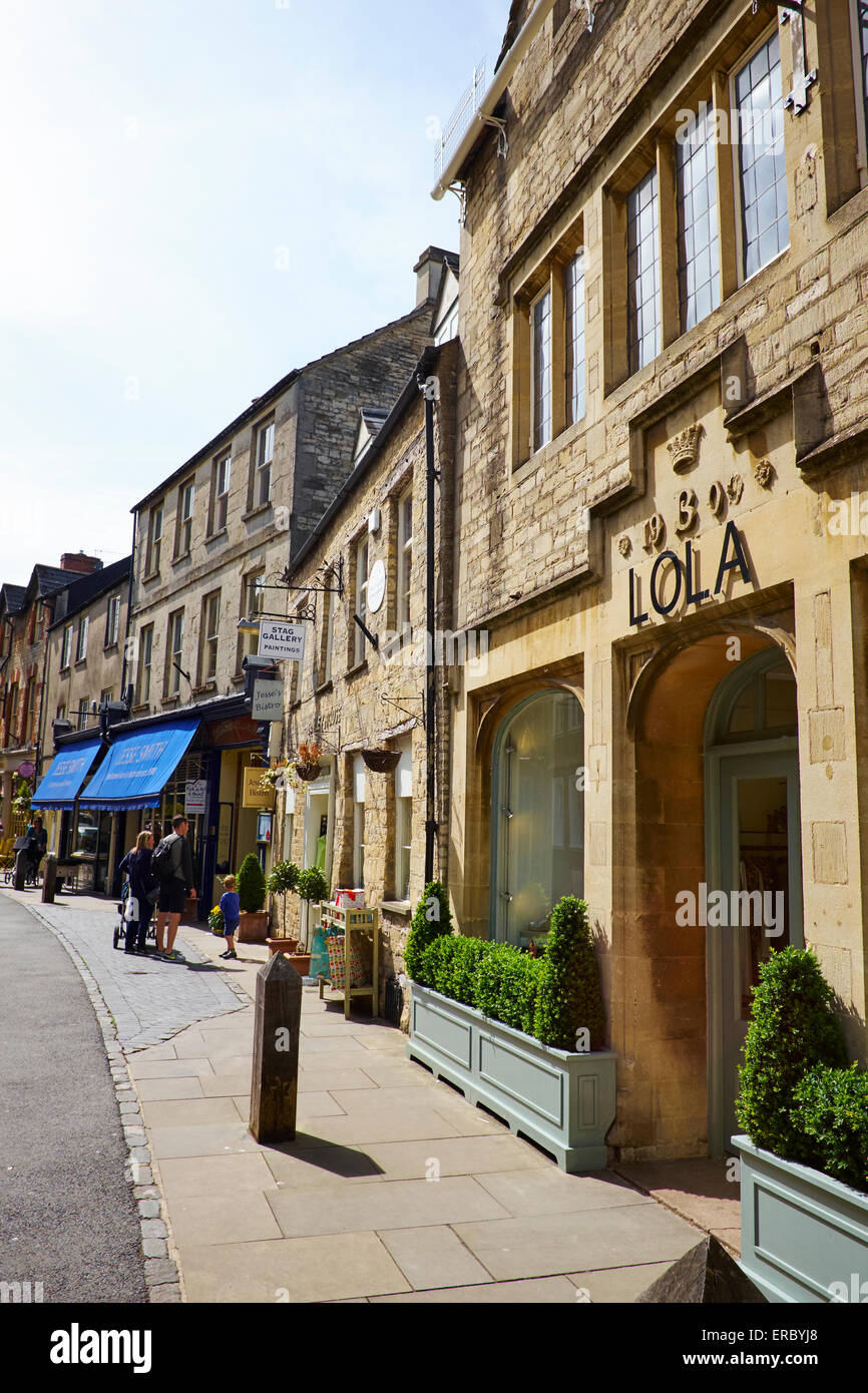 Black Jack Street One Of The Oldest Streets Cirencester Gloucestershire UK Stock Photo
