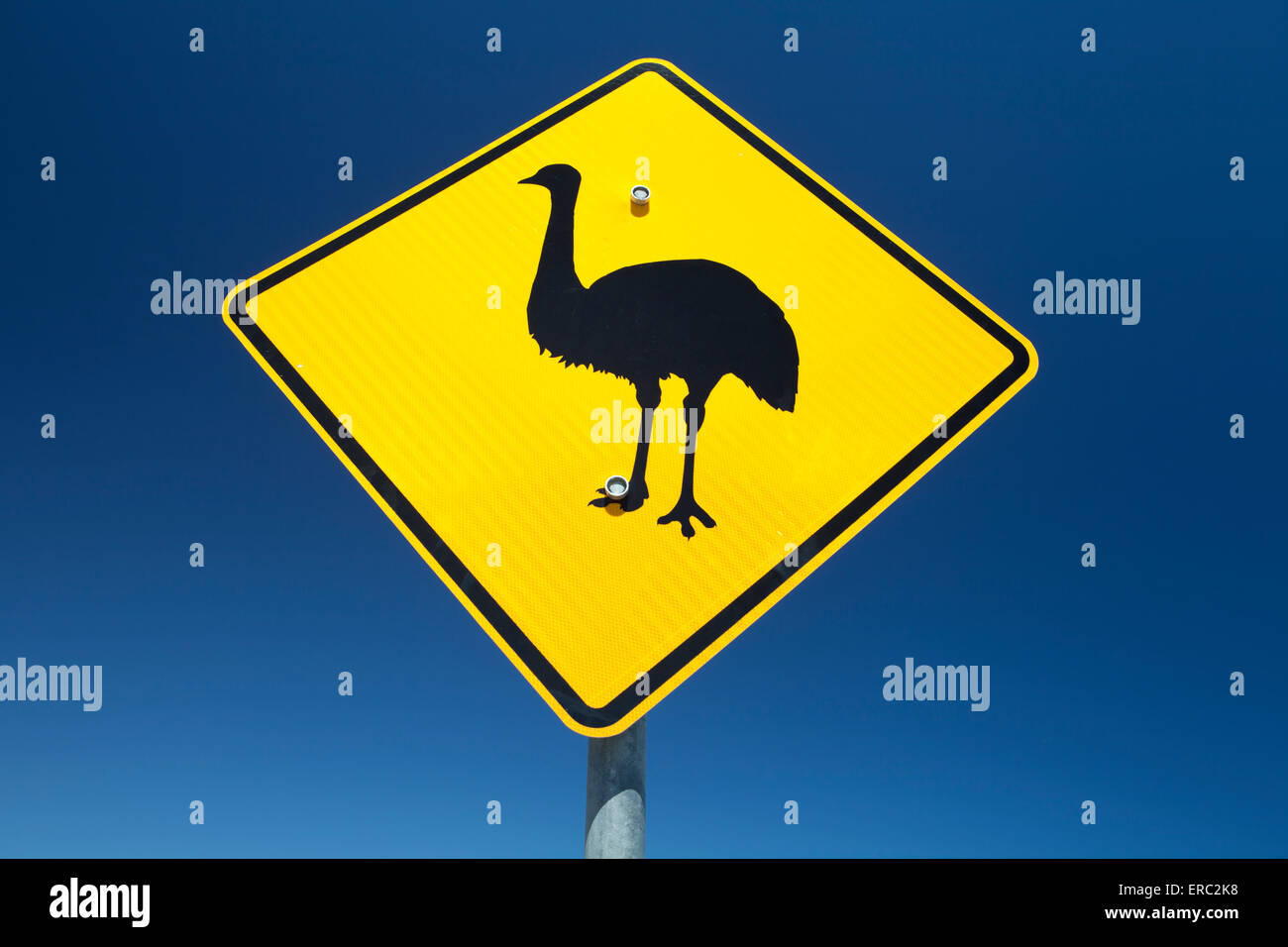 Road sign emu australia hi-res stock photography and images - Alamy