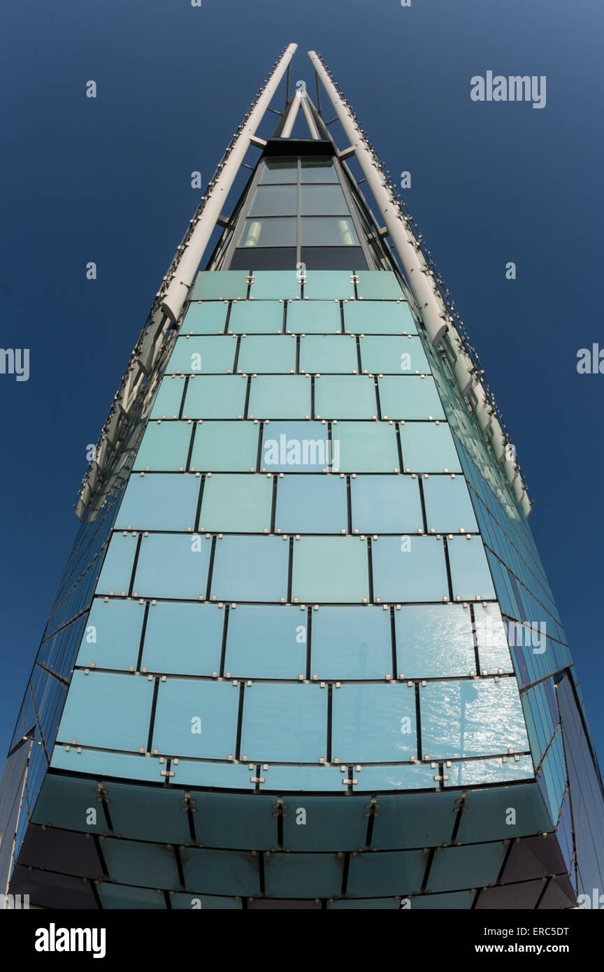 The prow end of The Deep, aquarium, visitor attraction, Hull Stock Photo