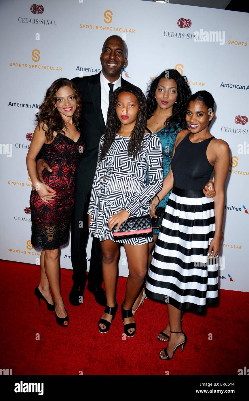 John Salley & family 30.annual Sports Spectacular Gala 2015 31/05/2015