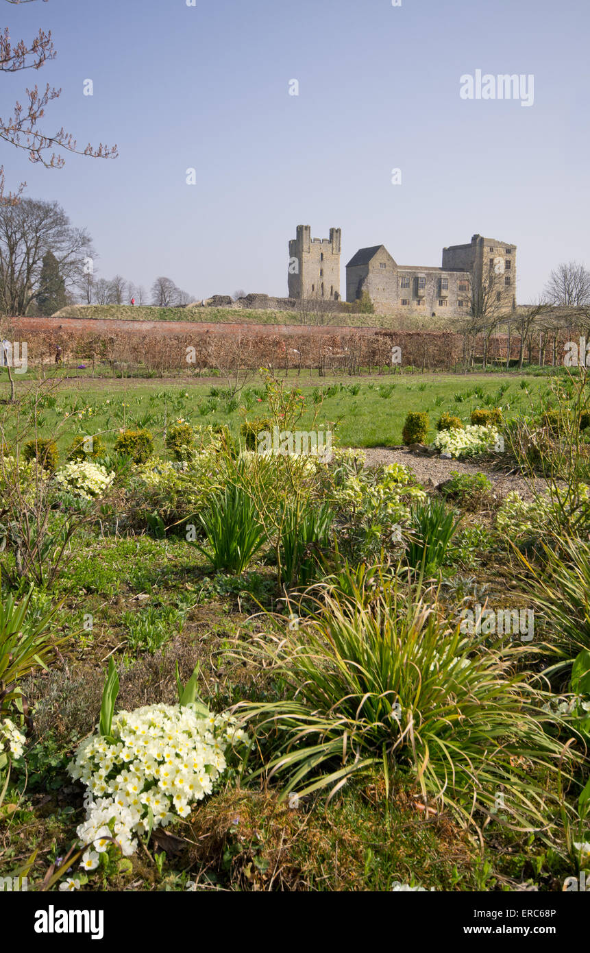 Helmsley Walled Garden in the Spring Stock Photo