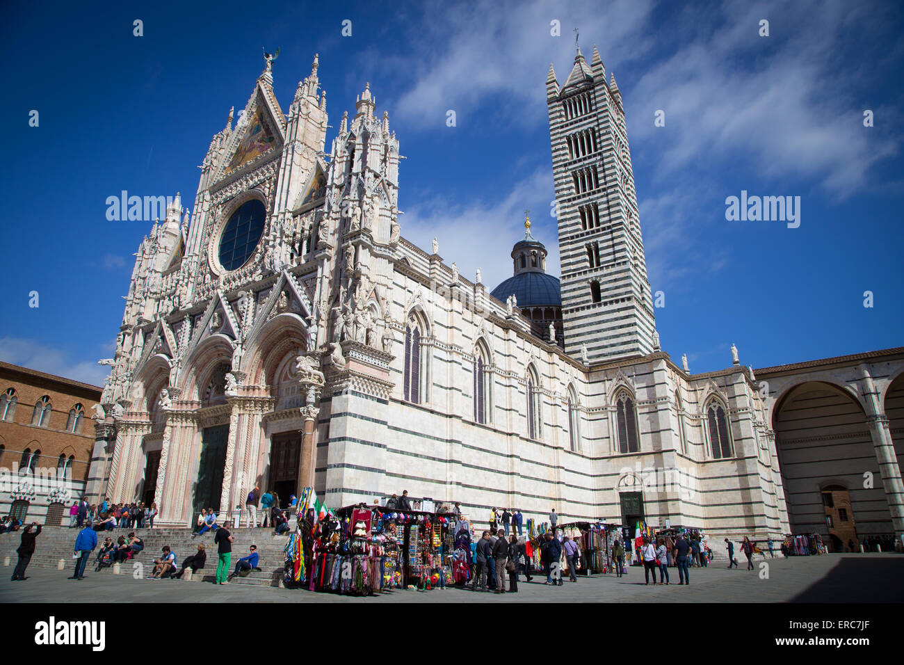 Siena Cathedral (the Dome) in Tuscany, Italy Stock Photo