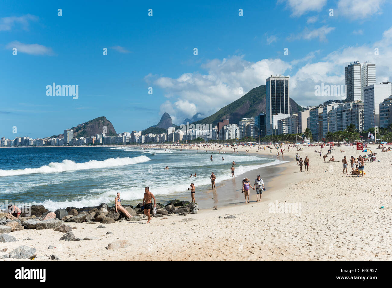 Arpoador Beach, Ipanema, Rio de Janeiro, Brazil Stock Photo - Alamy