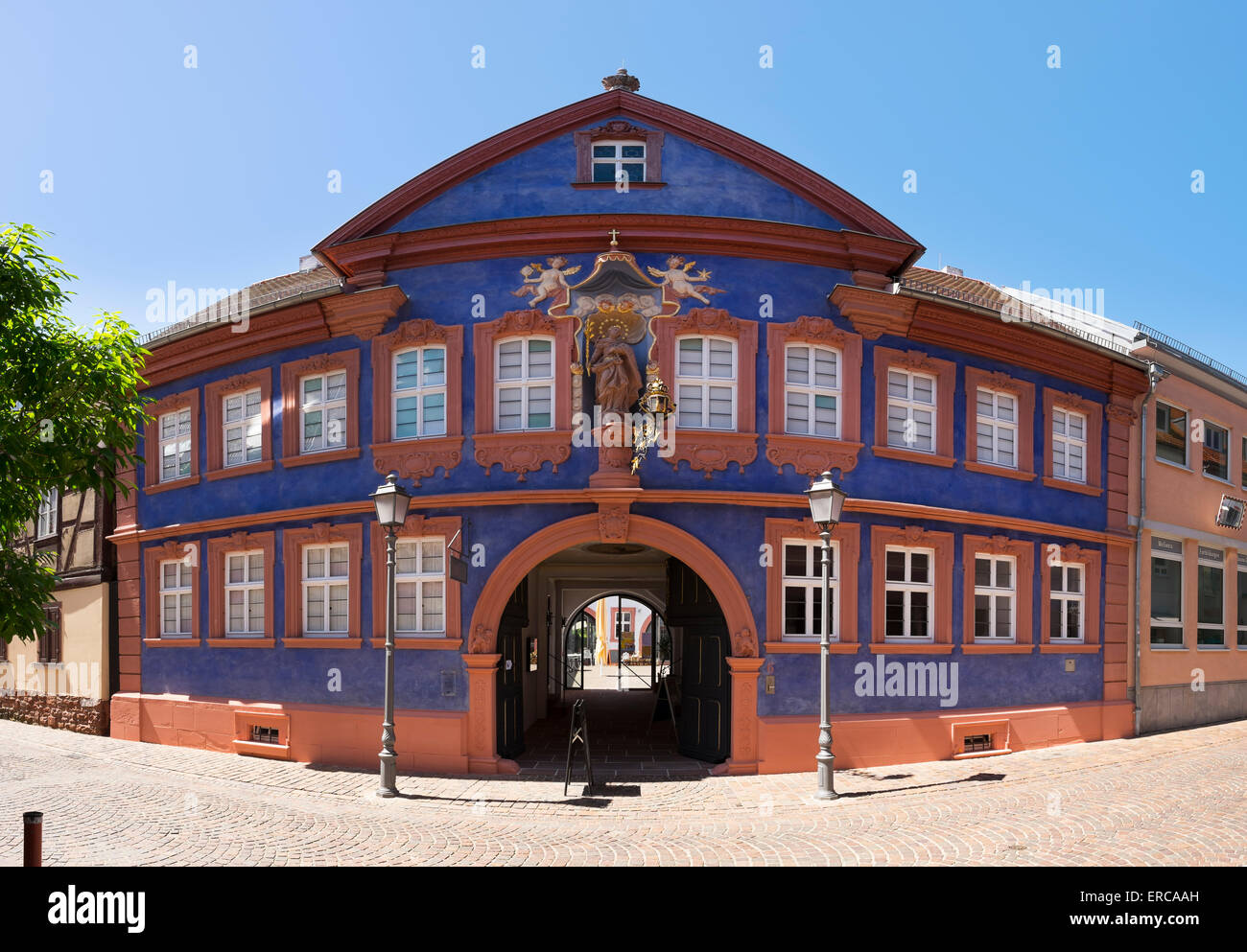 Franck House, Marktheidenfeld, Spessart, Mainfranken, Lower Franconia, Franconia, Bavaria, Germany Stock Photo