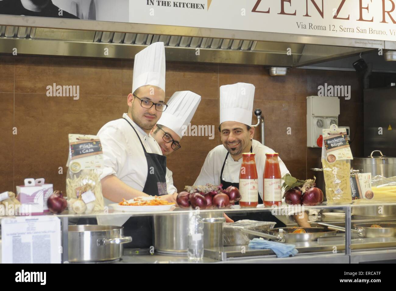 Milan (Italy), World Exhibition Expo 2015, Eataly restaurants Stock Photo