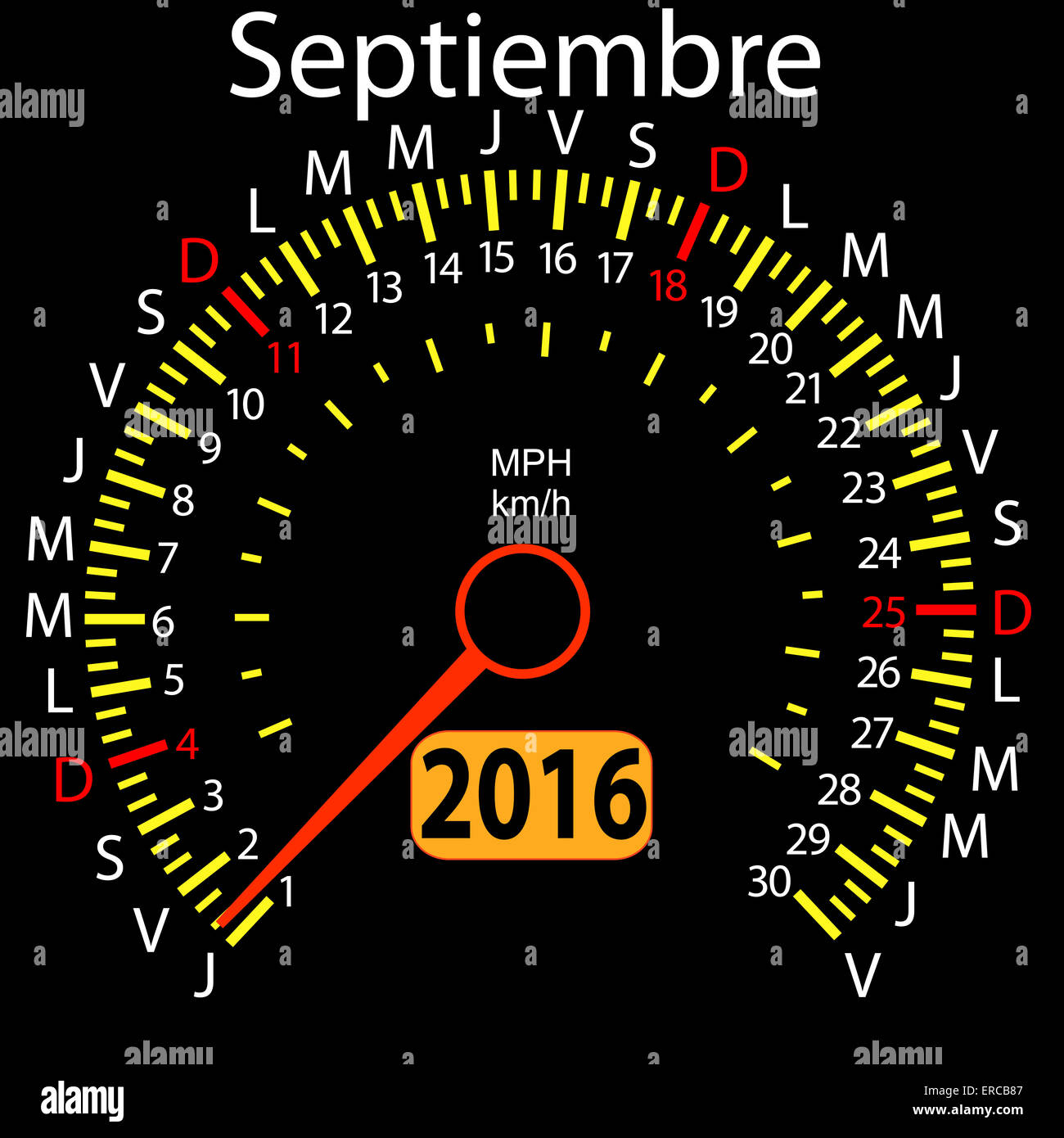 September calendar spanish hi res stock photography and images Alamy September calendar spanish hi res stock photography and images Alamy